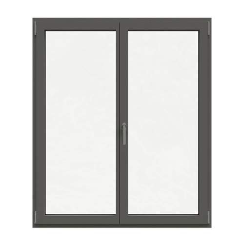 Fenêtre aluminium 5Stars View - Design moderne avec ouvrant caché et battement central réduit à 81mm