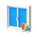 49 films décoratifs disponibles, système Alu-Clips pour finitions aluminium, bicoloration intérieur/extérieur, formes atypiques possibles.