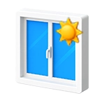 Luminosité optimisée Surface vitrée maximisée pour apport de lumière exceptionnel. Profils de 70mm optimisés pour le confort lumineux.