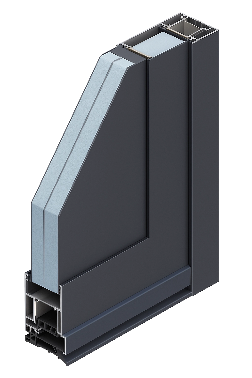 Profil porte d'entree aluminium à Nice