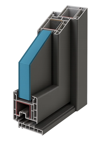 Profil portes PVC extérieur à Nice