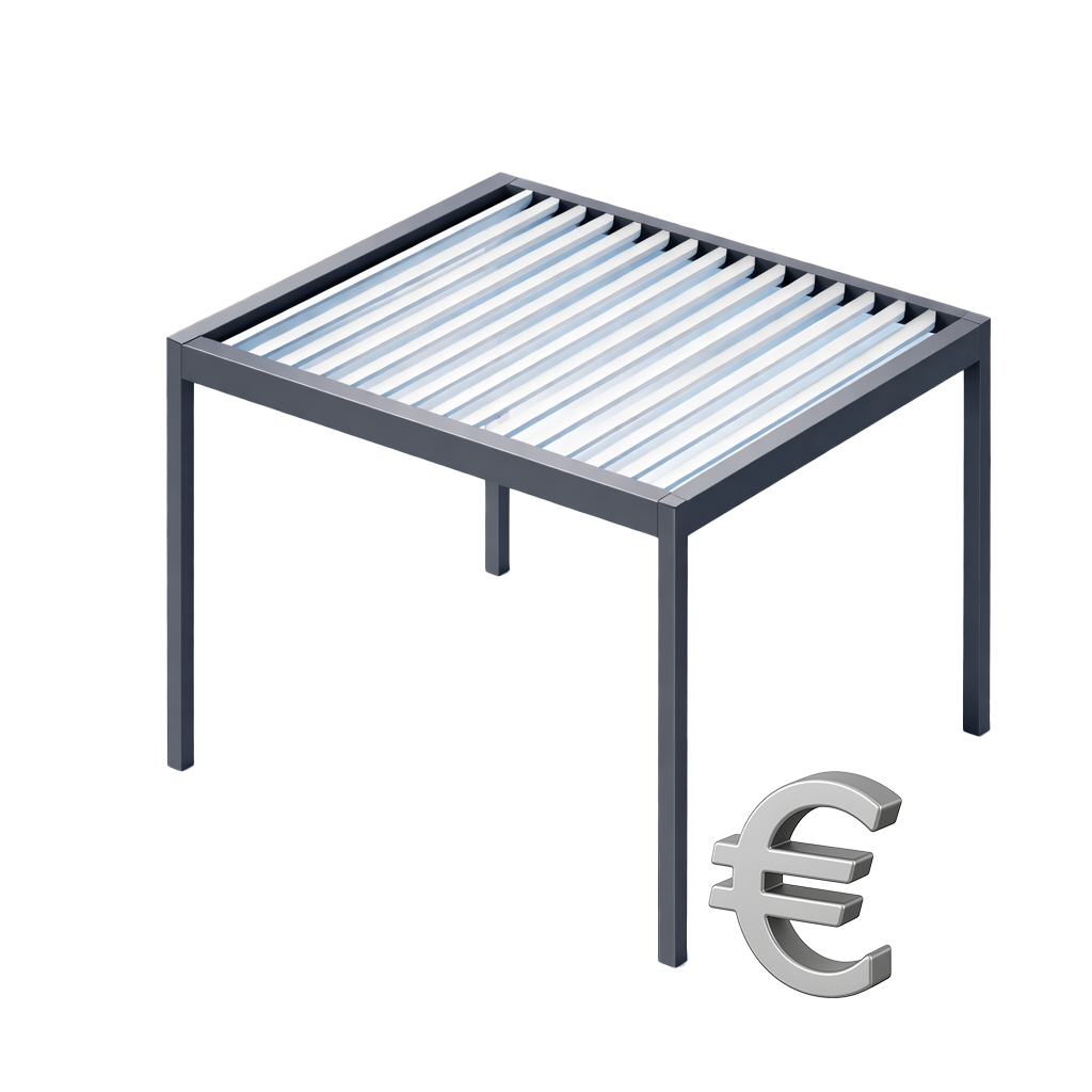 Icône toile enroulable pergola Xtesa Plain AVA GROUP Nice