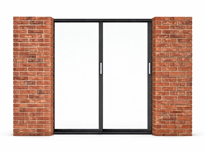 Panorama-7Stars 2 Vantaux (2 Rails) - Refoulement Latéral