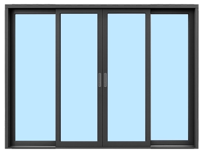 baie-coulisante-4-vantaux​