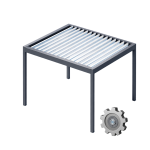 Icône mise en tension pergola Xtesa Plain AVA GROUP Nice